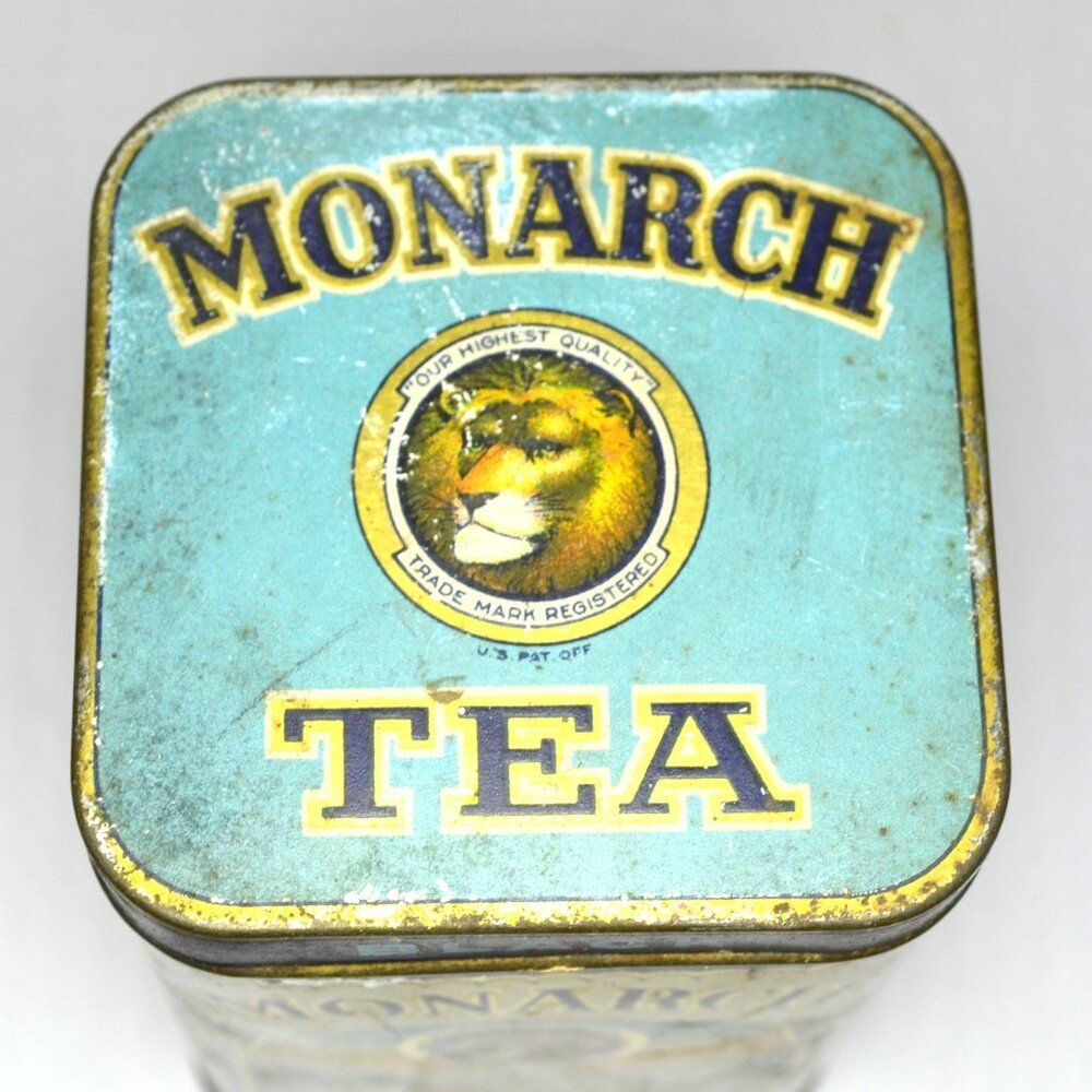 Vintage Monarch Tea Tin Reid, Murdoch & Co. - Picture 4 of 4